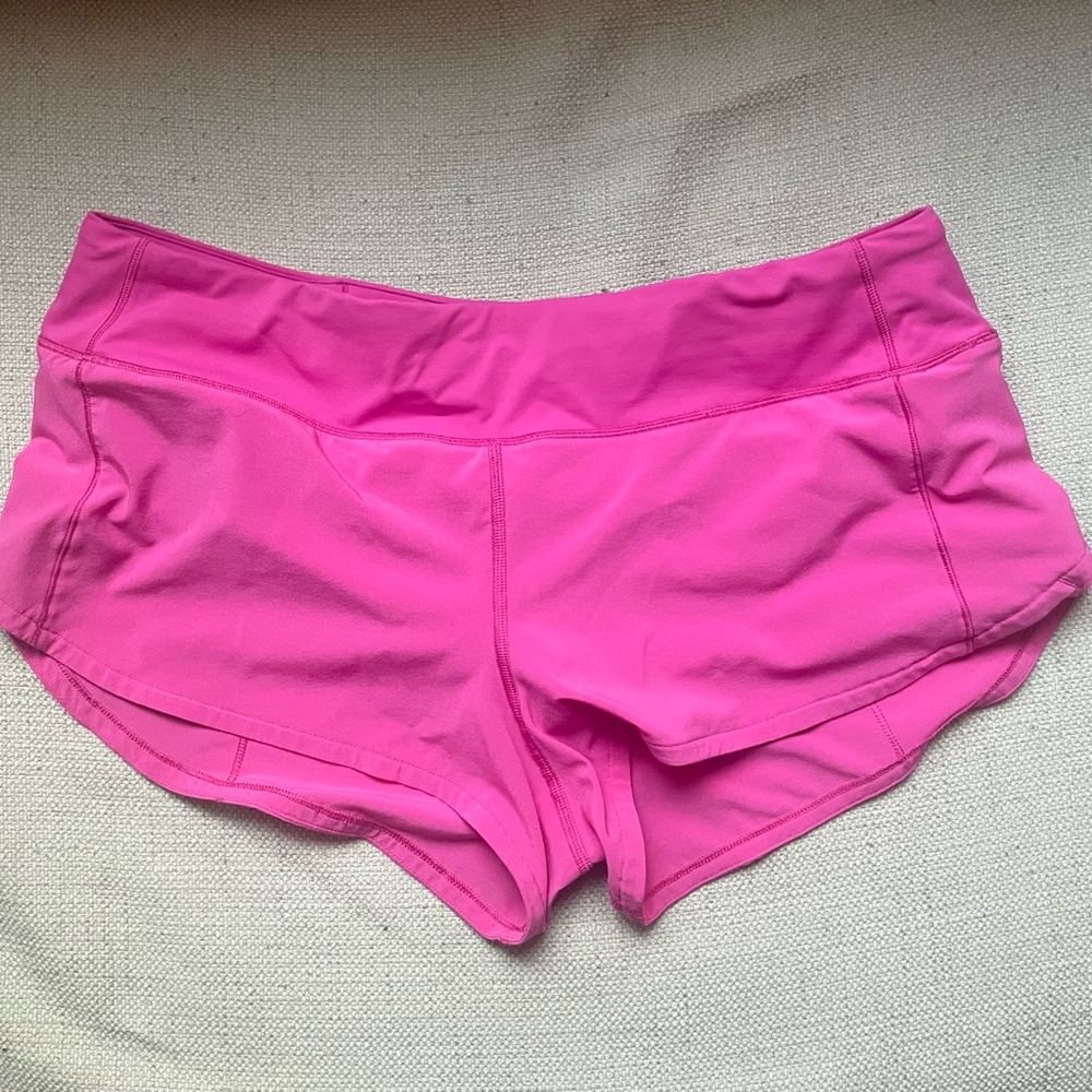 lululemon athletica Hot Pink Women's Running Shorts